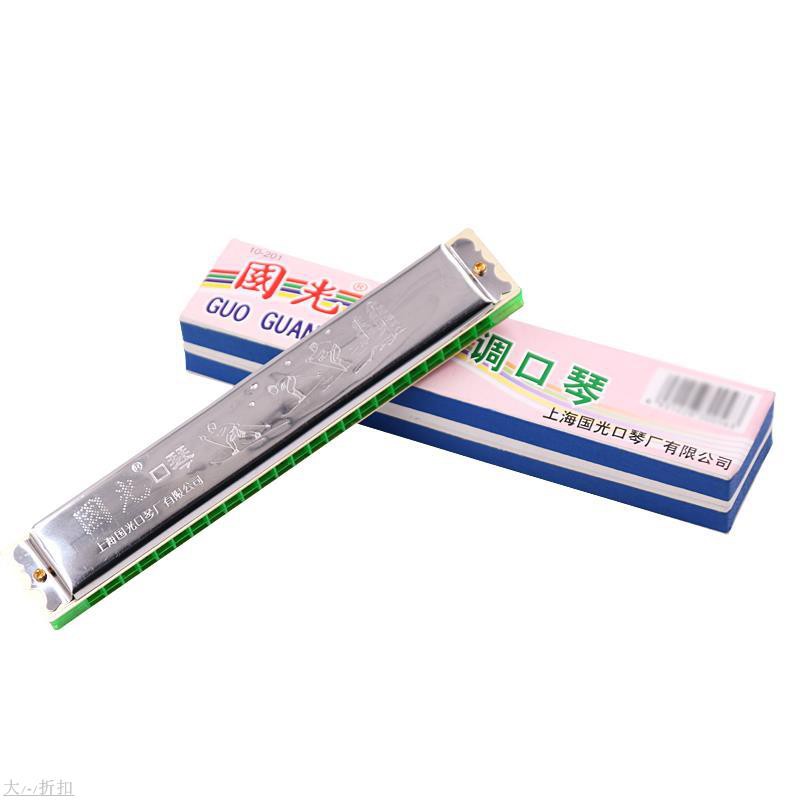 Kèn Harmonica 24 Lỗ Phong Cách Shanghai Cho Người Lớn Và Trẻ Em