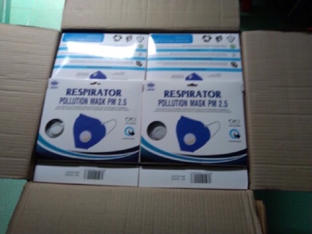 Khẩu trang Khánh An kháng khuẩn 3M, chống khuẩn, PM 2.5- Có van thở- Màu Xám | BigBuy360 - bigbuy360.vn