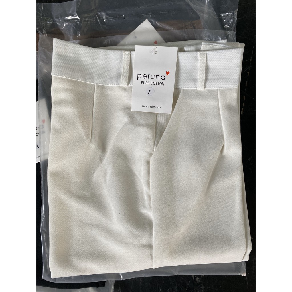 Quần culottes - Quần ống suông tuyết mưa dài 1m - Suông 1m
