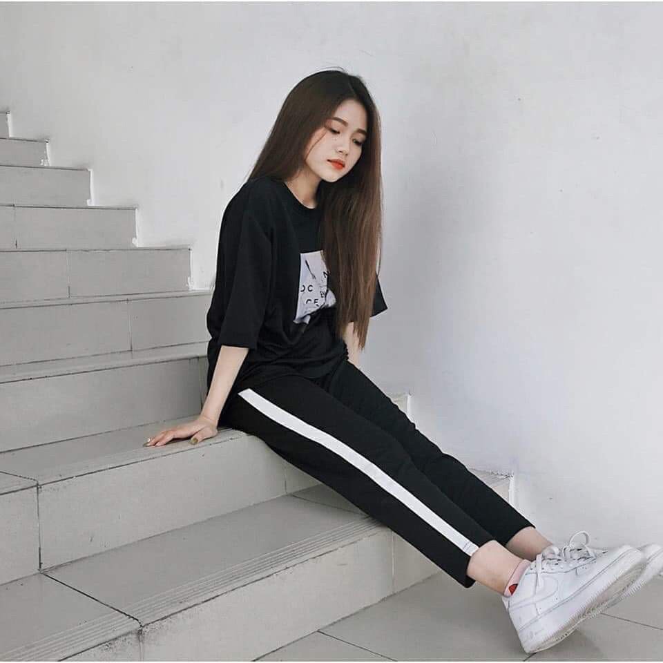 Quần jogger 1 line cực hot