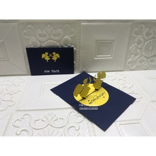 Thiên Thần 6 - Noel - Thiệp 3D