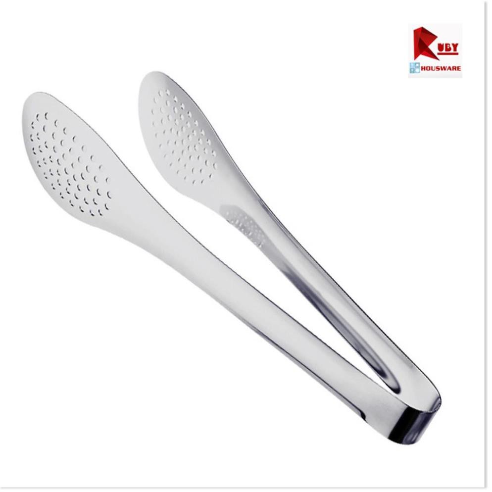 Kẹp Gắp Đá, Gắp thức Ăn Bằng Inox - KE09