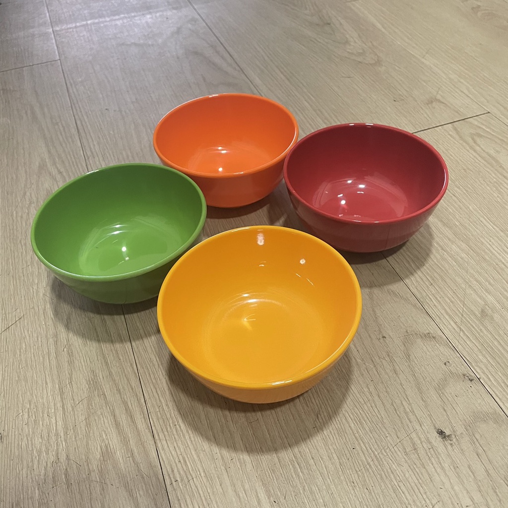 Bát Cơm Nhựa Melamine Nhiều Màu