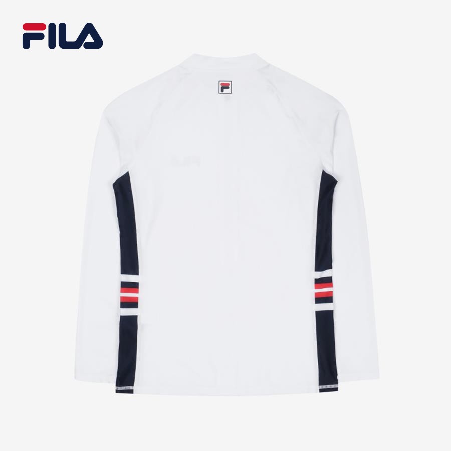 Áo bơi chống nắng nam FILA Rashguard FS2RTC2A02M-OWH