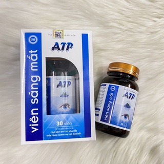 Viên uống sáng mắt atp giảm khô mắt , mờ mắt , giảm cận thị viễn thị tăng cường trí nhớ hộp 30 viên