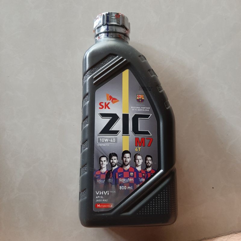 Nhớt xe số SK ZIC M7 4T 10W40 0.8 L