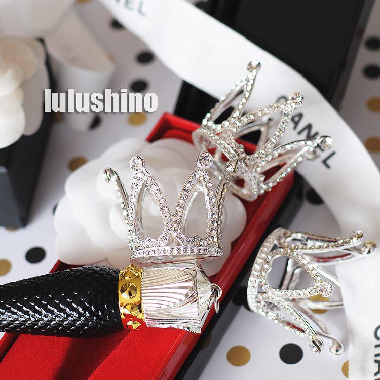 Trang trí vương miện mini bạc
