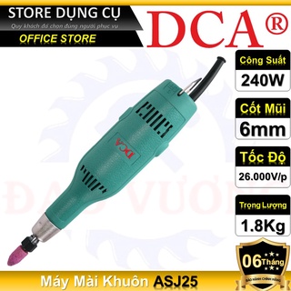240w máy mài khuôn dca asj25 , máy mài điêu khắc mỹ nghệ, máy làm lũa cây, cốt máy 6ly tốc độ 26.000 v/p