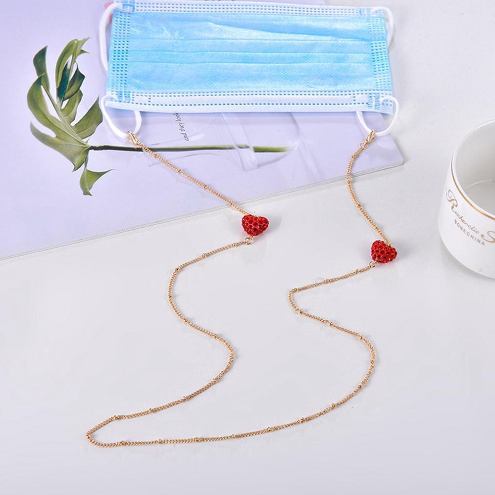 Dây Đeo Mắt Kính Bằng Hợp Kim Đồng Chống Trượt Cho Nữ