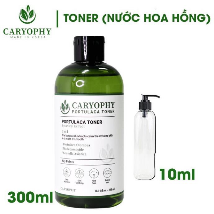 Toner Ngăn Ngừa Mụn Thâm Dành Cho Da Dầu Nhạy Cảm Caryophy Hàn Quốc-Chiêt 10ml