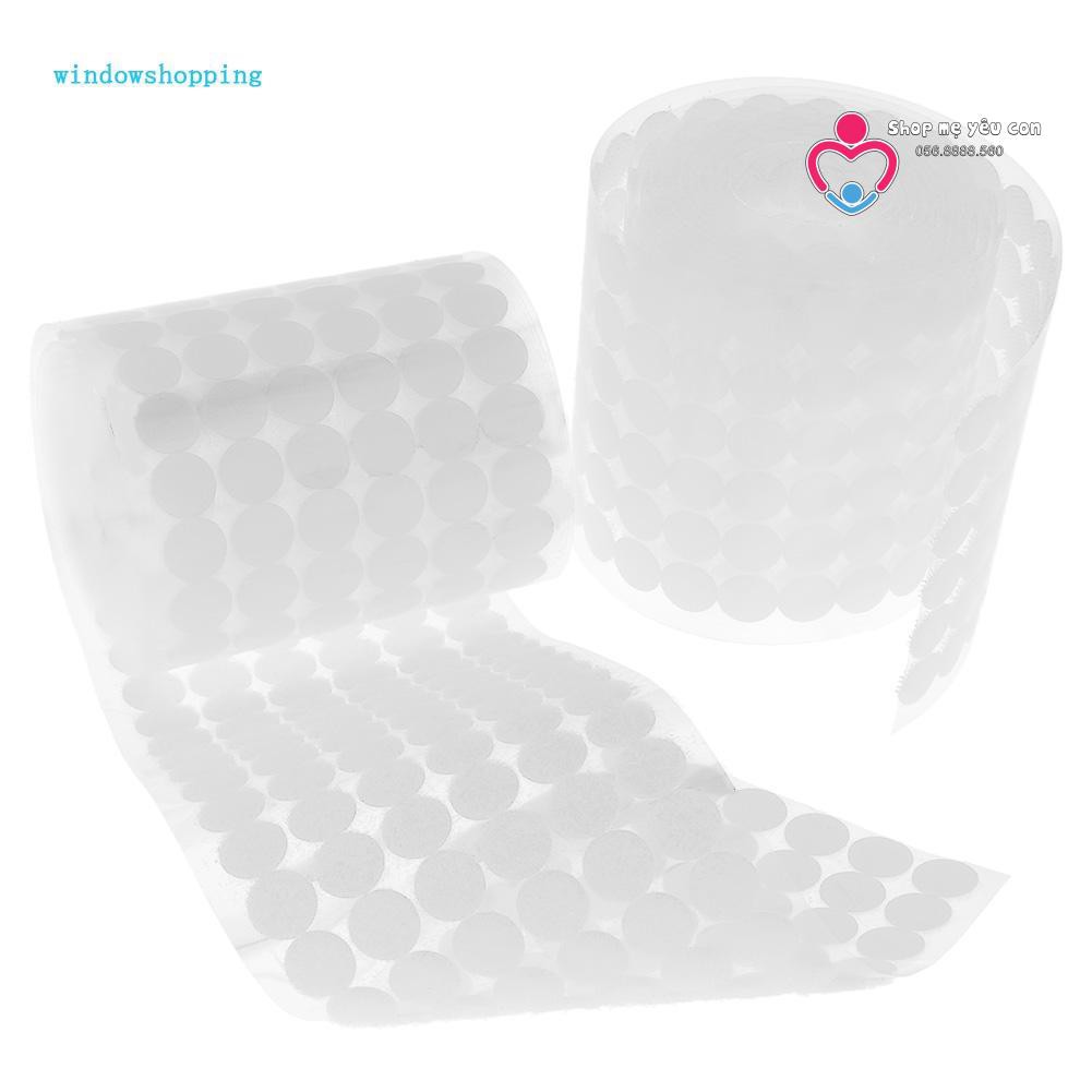 SỈ 1000 Băng Dính Gai Velcro Tròn, Có Sẵn Keo Dán Các Loại