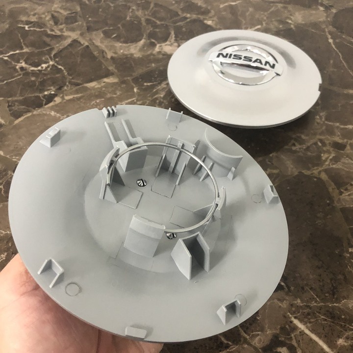 1  chiếc Logo chụp mâm, ốp lazang bánh xe ô tô Nissan Teana 2008-2012 MÃ A08 - HÀNG CÓ SẴN