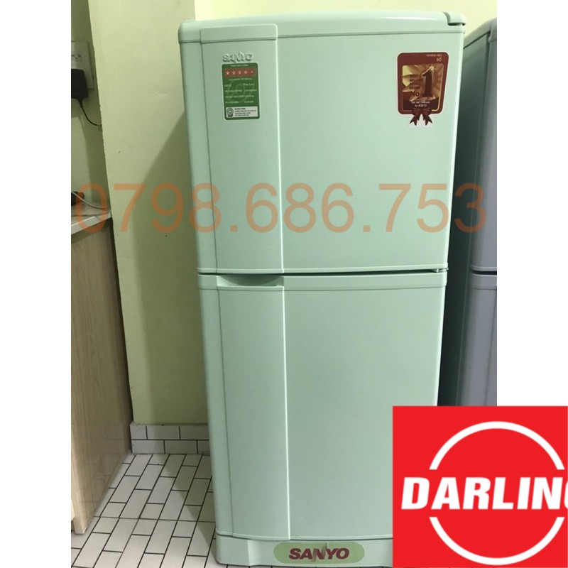 Giảm giá TỦ LẠNH SANYO 110L Xanh ( Đồ Cũ Chỉ Bán ở HCM )