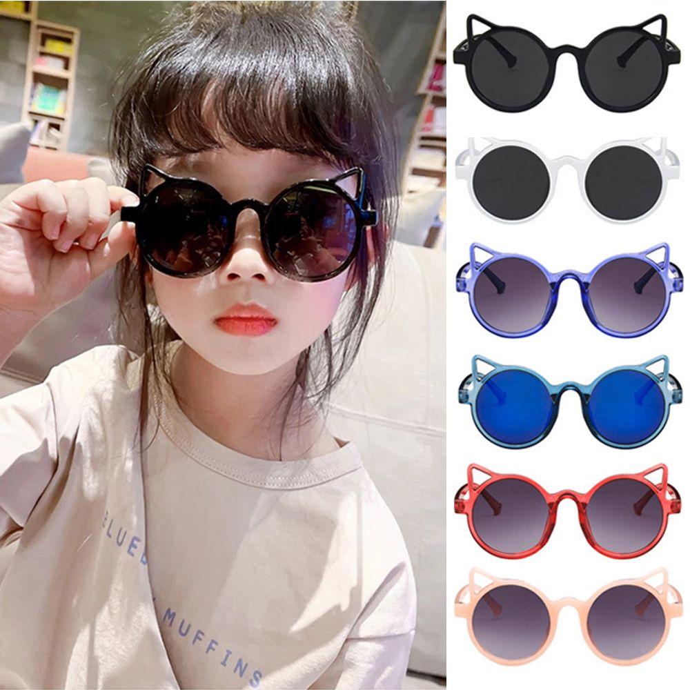 LILYES Kính Mát Gọng Tròn Chống Tia UV400 Dễ Thương Cho Bé