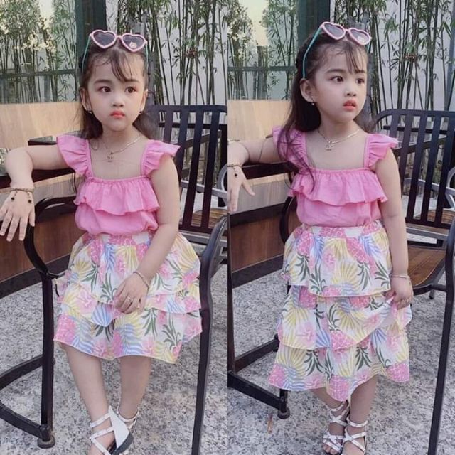 Sét váy bé gái