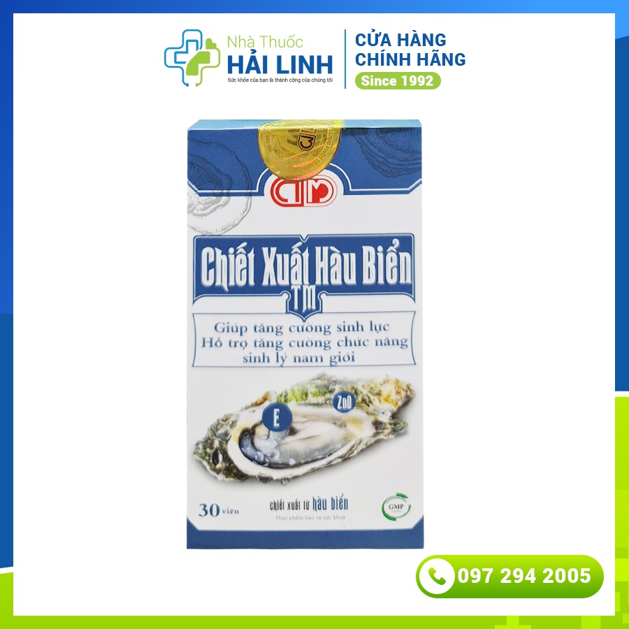 [CHÍNH HÃNG] Chiết xuất Hàu Biển Trang Minh - Hỗ trợ sinh lý nam