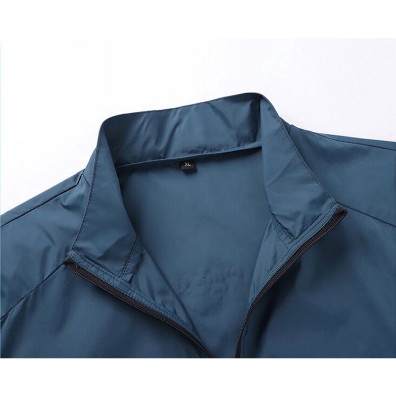 Áo Khoác Chống Nắng Bằng Lụa Nhẹ Thoáng Khí Thời Trang Mùa Hè Cho Nam