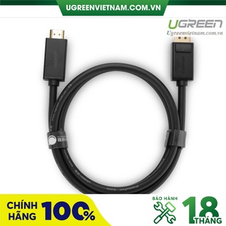 Cáp chuyển đổi Displayport to HDMI dài 3m Ugreen 10203