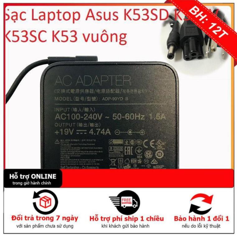 HCM] ⚡️[Sạc zin]Sạc Laptop Asus K53SD K53SV K53SC K53