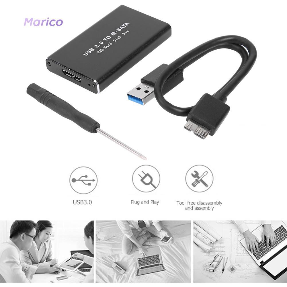 Hộp Đựng Ổ Cứng Ngoài Ssd Marico-Mini Cổng Usb 3.0 Ốp | BigBuy360 - bigbuy360.vn