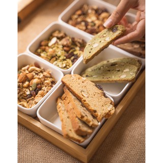 Combo 3 vị biscotti original + matcha + choco
