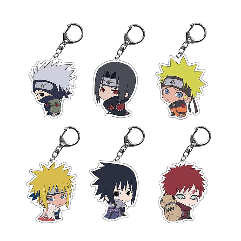 Móc Chìa Khóa Bằng Acrylic Hình Anime Naruto Cho Trẻ Em