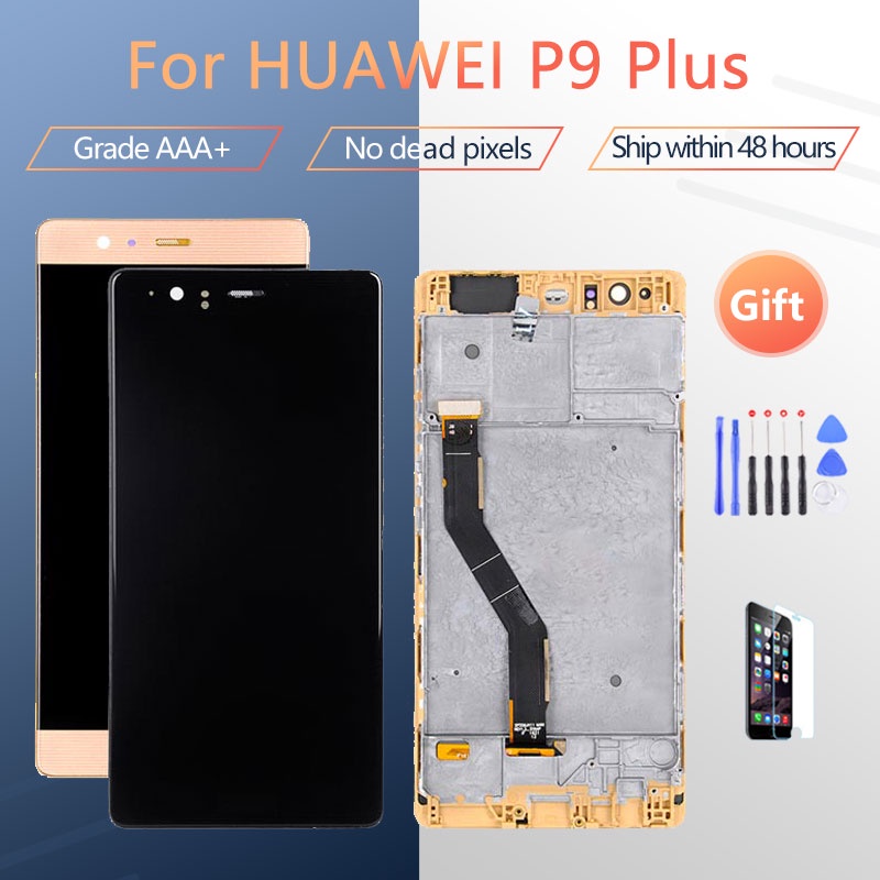 Màn Hình LCD Màu Trắng Đen Cho HUAWEI P9 Plus Version VIE-L09 L29 AL10