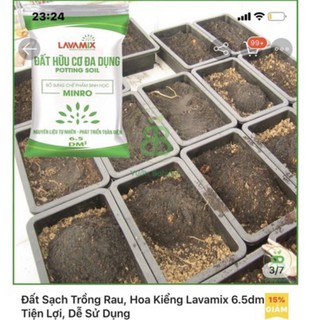 đất sạch lavamix loại dưới 3kg