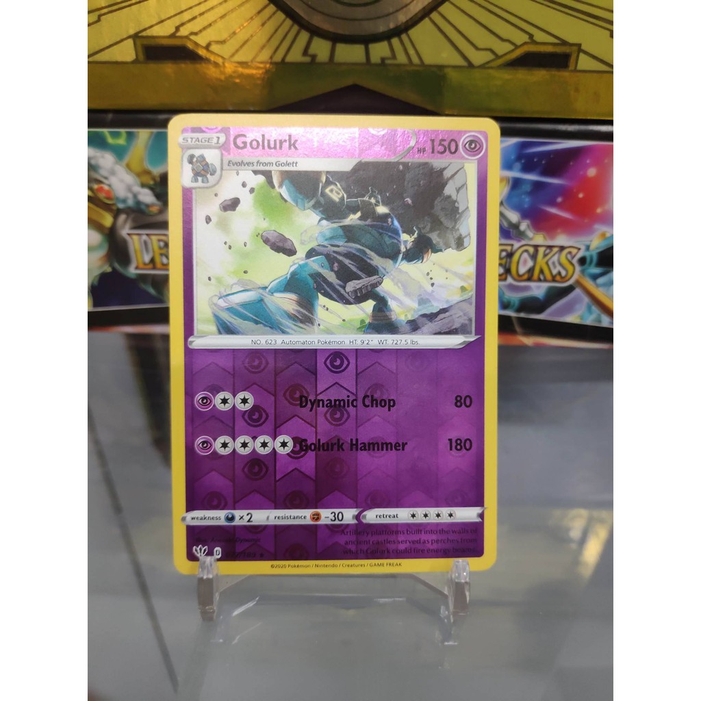 [ Dưa Hấu Yugioh ] Lá bài thẻ bài Pokemon Golurk