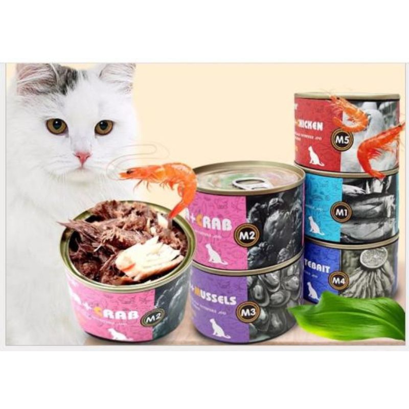 PATE CAO CẤP MS CHO MÈO - PATE CHO MÈO MS THƠM NGON LON 170GR