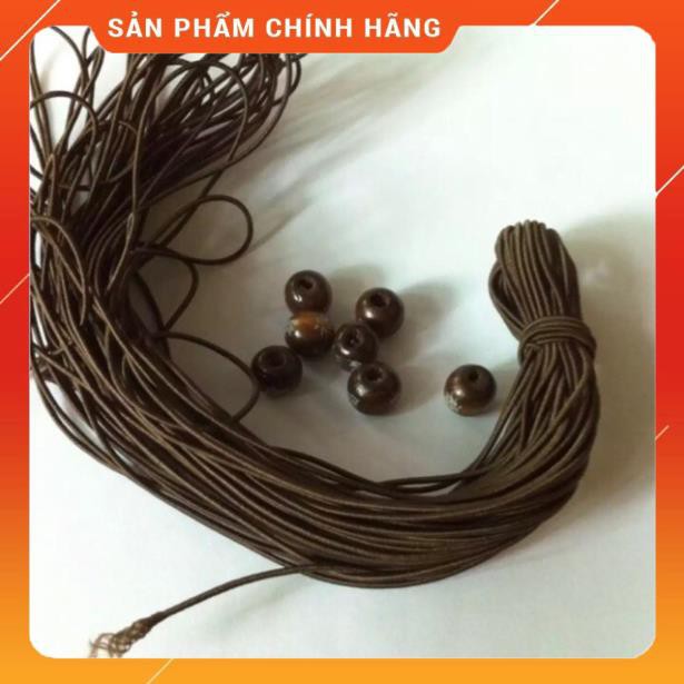 FREESHIP * CONBO 10 M DÂY CHUN BỌC DÙ XÂU VÒNG GỖ *