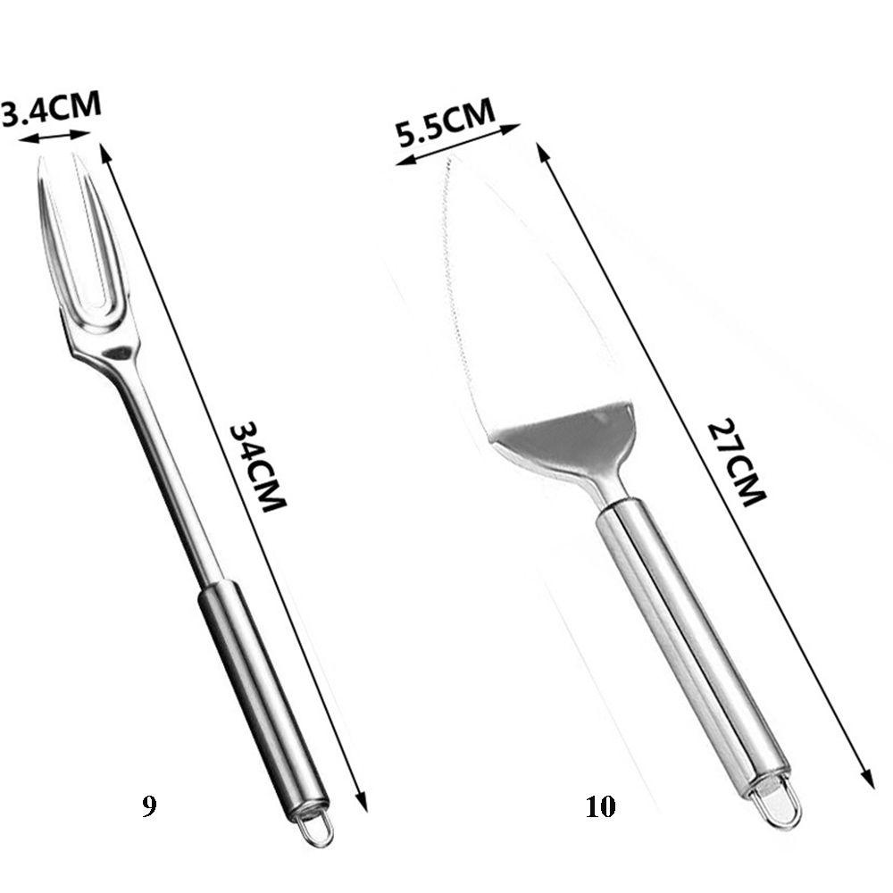 MUVAKO Muỗng Ăn Cơm / Súp Bằng Thép Không Gỉ Tiện Dụng Mang Theo Du Lịch Cắm Trại