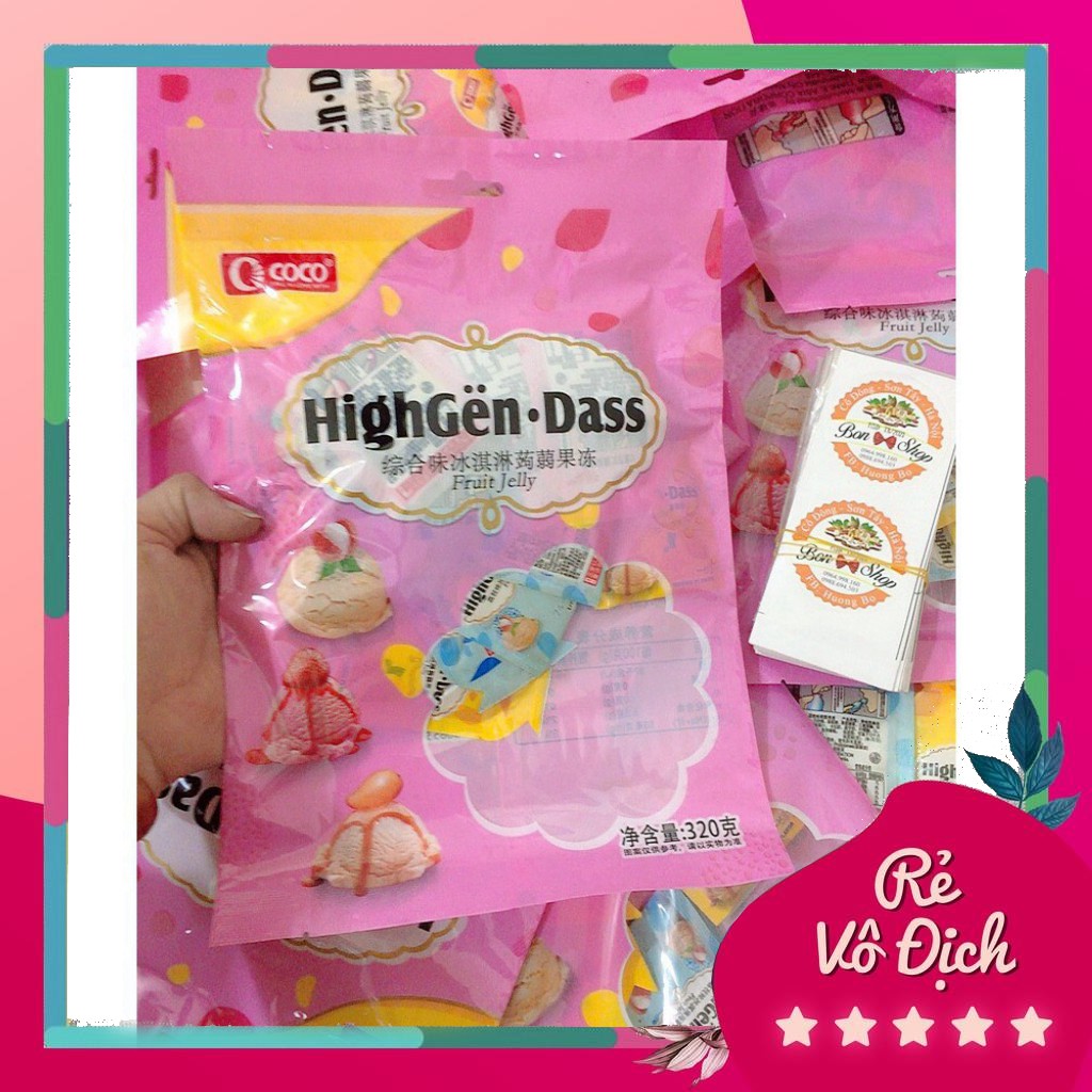 {dhtn} LẺ 1 CHIẾC THẠCH TRÁI CÂY OCOCO