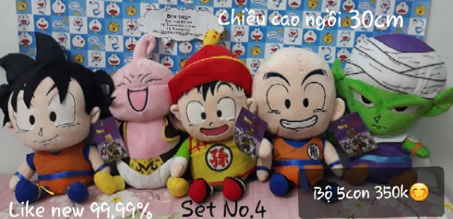 Set gấu bông 7 viên ngọc rồng 6 bé y hình, shop sale mạnh mỗi set giảm 50k👌👌👌