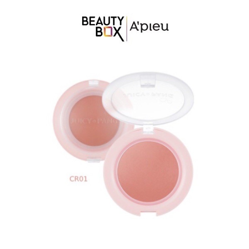 Juicy Pang Jelly Blusher là phấn má hồng dạng kem mịn mới ra của thương hiệu A’Pieu. Không chỉ tô điểm cho đôi má thêm p