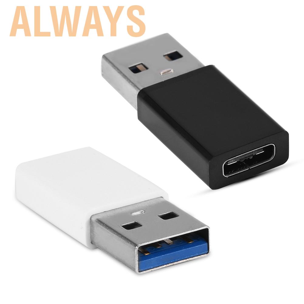 [Wholesale Price] 2pcs USB Male To Type-C Female OTG Data Charger