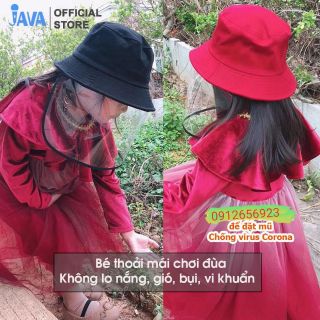 #Mũ chống dịch chống bụi chống giọt bắn trẻ em