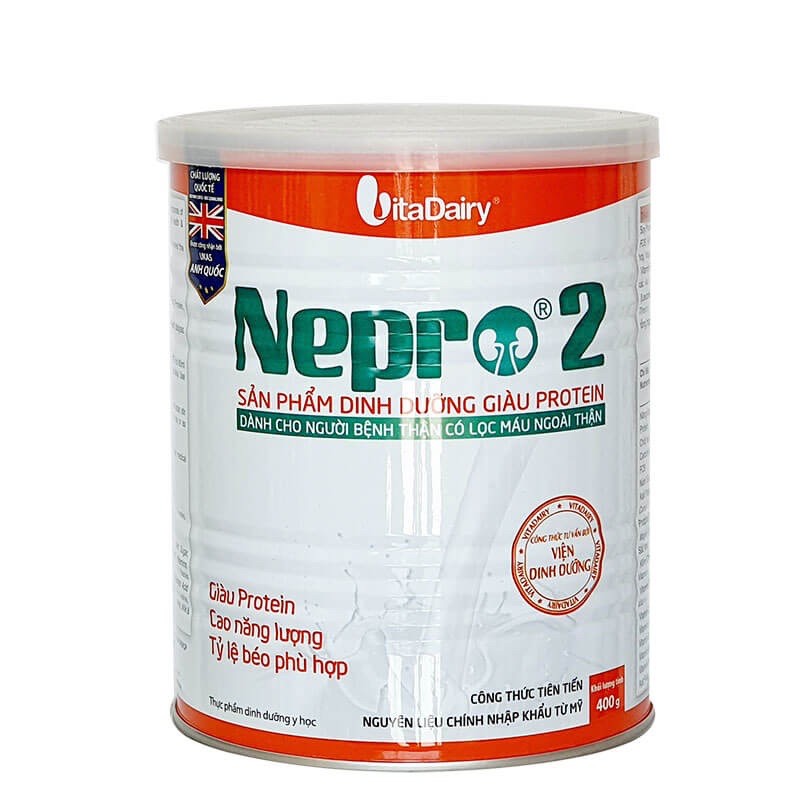 Nepro 2: Sản phẩm dinh dưỡng giàu Protein dành cho bệnh nhân có lọc máu ngoài thận