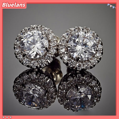 Đôi bông tai nữ đính đá sang trọng