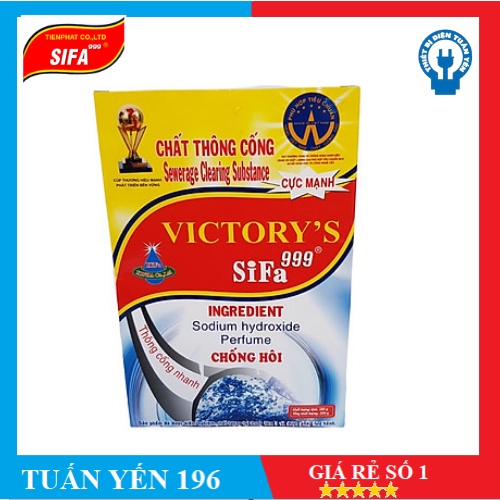 Bột Thông Tắc Cống Cực Mạnh SiFa Victory's (200gr)