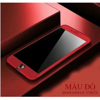 [IPHONE] Ốp hai mặt kèm kính cho iphone 6/6plus/7/7plus/8/ 8 plus