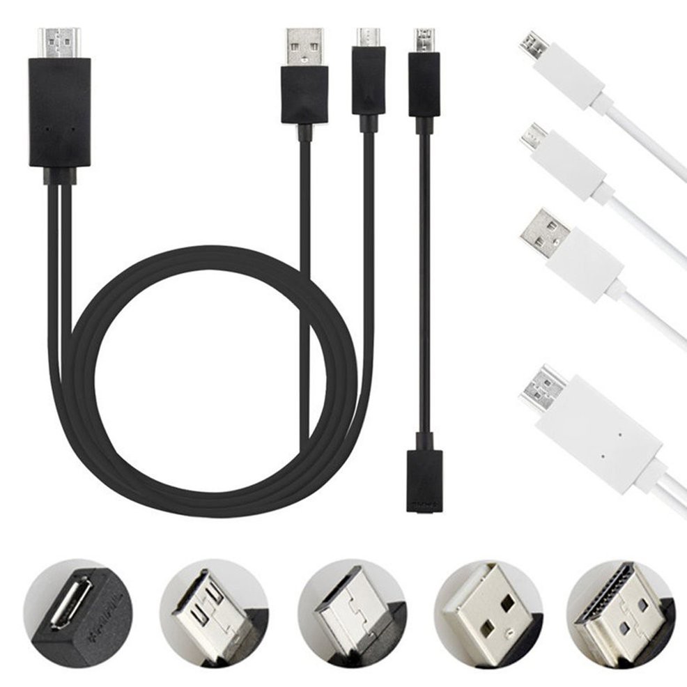 Đầu Chuyển Đổi Micro Usb Sang Hdmi 1080p Hd Tv Cho Điện Thoại Android