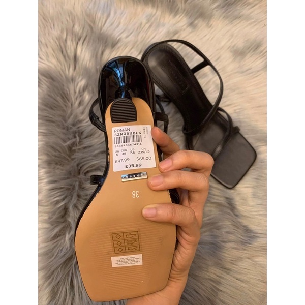 Giày cao gót dây xuất dư