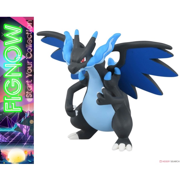 [NEW] Mô Hình Pokemon Chính Hãng Takara TOMY Monster Colletion - Moncolle Mega Charizard X MS-51