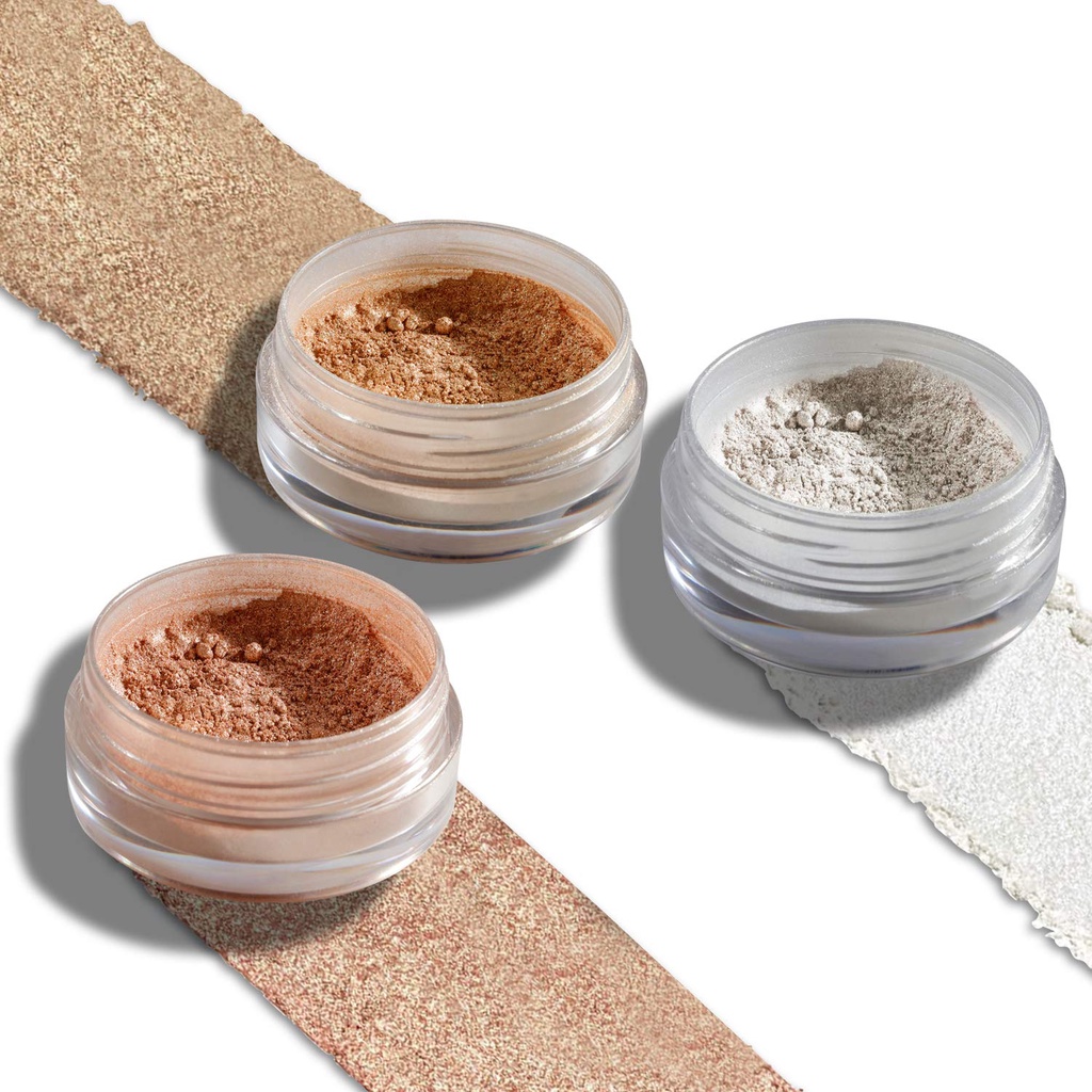 Phấn phủ mặt &amp; toàn thân KKW Beauty Loose Shimmer Powder For Face and Body