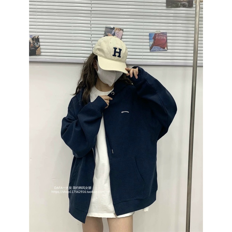 (HCM) ÁO KHOÁC NỈ HODDIES FORM RỘNG - CÓ MŨ SIÊU XINH - THỜI TRANG HÀN QUỐC HOTTREND CHO CÁC BẠN TRẺ KME FASHION
