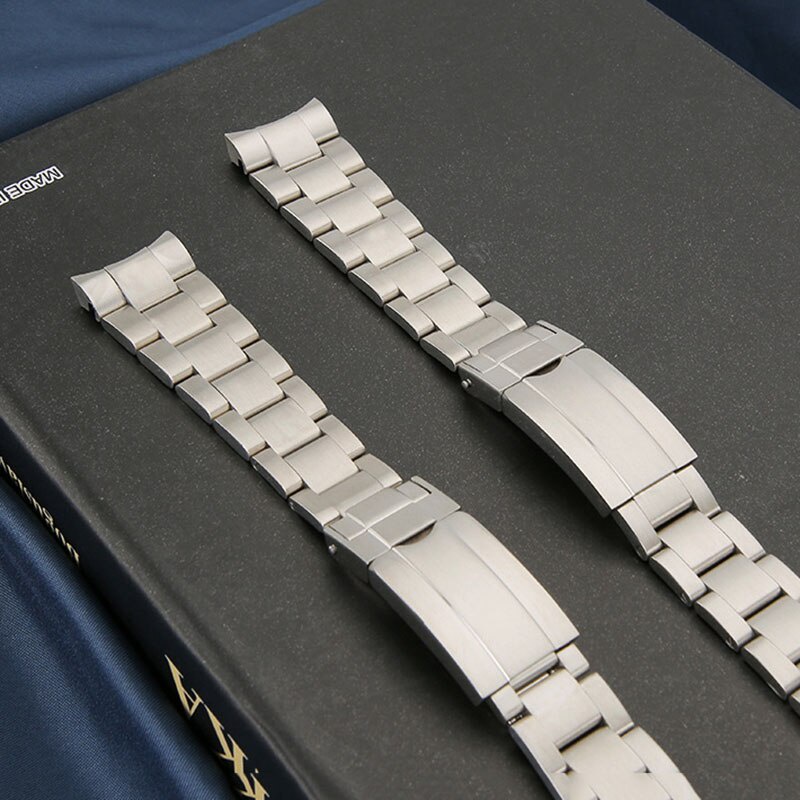 Dây Đeo Đồng Hồ Bằng Thép Không Gỉ 304 20mm Thời Trang