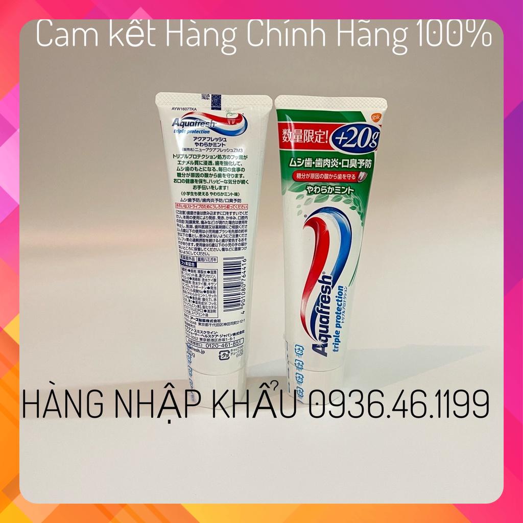 Kem đánh răng Aquafresh  160gam Nhật Bản