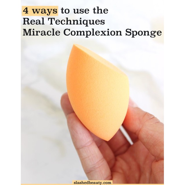 ♥️ Mút trang điểm Real Techniques Miracle Complexion Sponge unbox