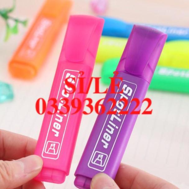 [ HAIANHSHOP ] Bút đánh dấu Spotliner - Bút Highlighter bền mực nhiều màu đánh dấu sách vở